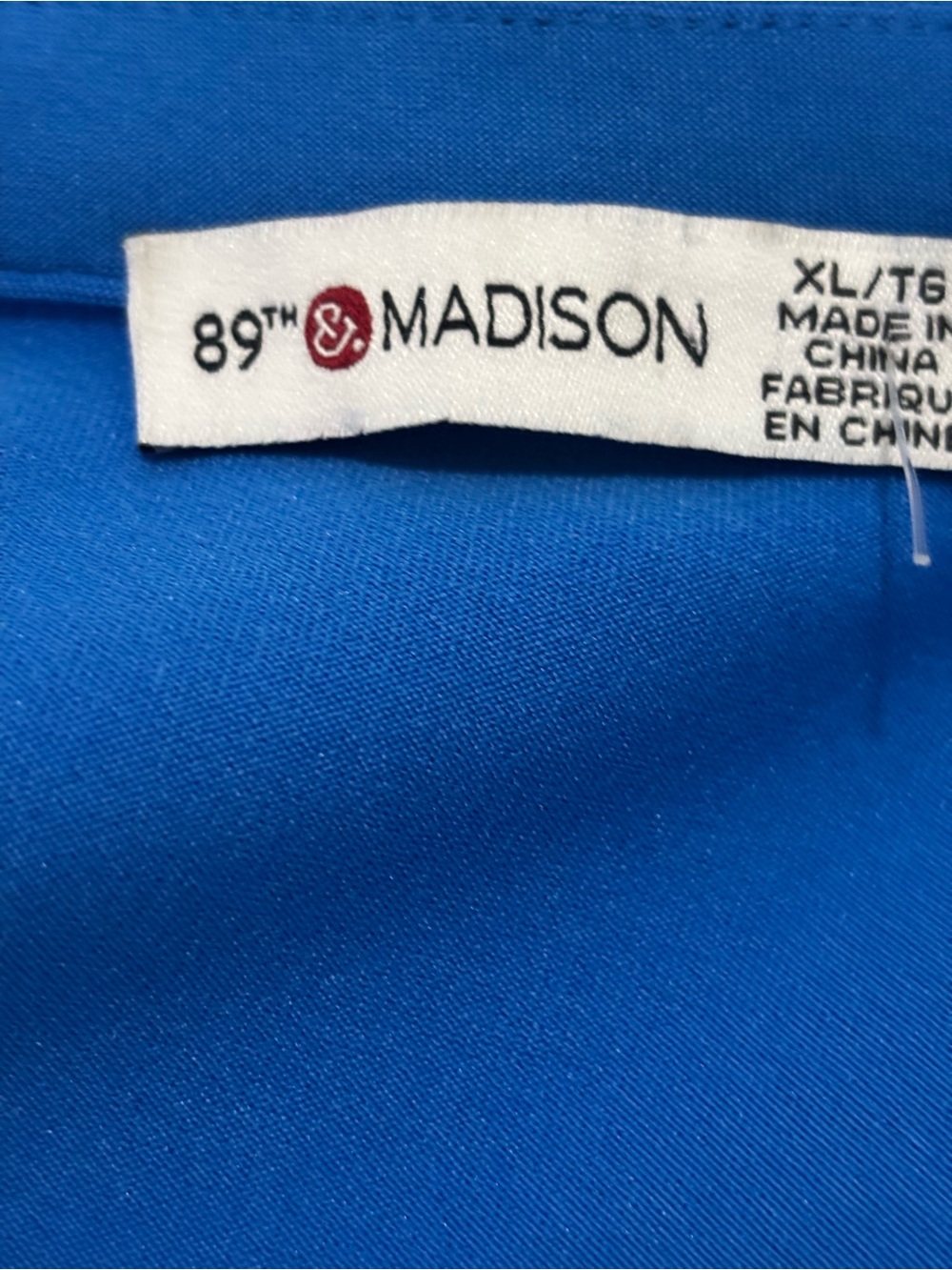 89th & Madison Bright Blue Open-Front Blazer Jacket - Picture 3 of 6